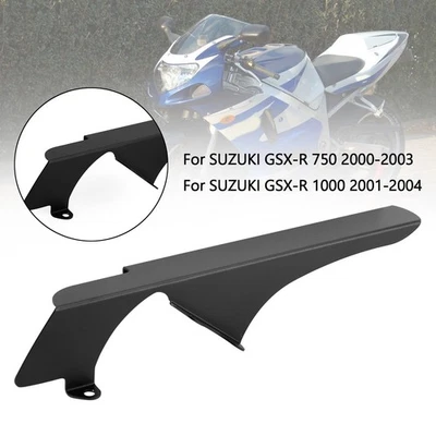 Sprocket Chain Guard Cover For SUZUKI GSXR 1000 GSX-R 750 2000~2003 Black Foto 1 de 4