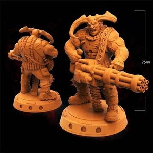 Kit modellino stampa 3D 1/24 75mm guerriero alieno spaziale non verniciato - Foto 1 di 1