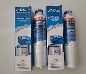2 PurePlus Water Filter PP-RWF0700A Samsung Kenmore Refrigerators SEALED (B2-C4) - Picture 1 of 3