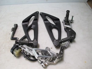 Juego de palancas de pie izquierdo derecho BMW K1300S K1200S SISTEMA DE ESTRIBERAS HP - Imagen 1 de 14
