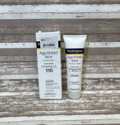 New in Box Neutrogena Age Shield Face Sunscreen Broad Spectrum SPF 110 **READ** - Image 1 of 4