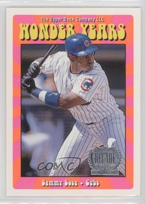 1999 Upper Deck Wonder Years Double /2000 Sammy Sosa #WY25 - Image 1 of 2