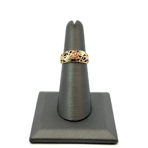 10K Tri-color Gold Ring 3.01g Size:5.75 (RO1069325) - Picture 1 of 7