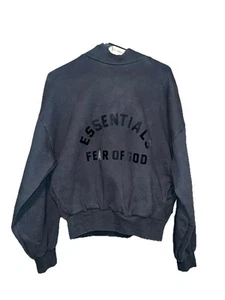 Fear of God Essentials Hoodie: XS-Stretch Limo Black' (Authentic) Extra Small - Imagen 1 de 7