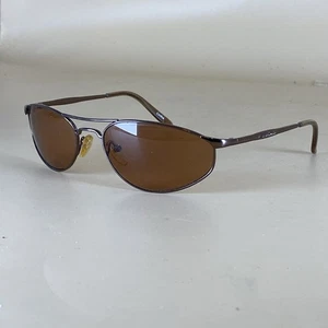 Occhiali da sole vintage SUN CLASSICS / avvolgenti / colore rosso bronzo / - Foto 1 di 12