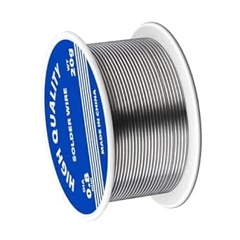 LIAMGUS 0.8mm Soldering Wire with Rosin Core, Tin Wire, for Electronic & Electrical Sol