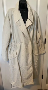 Athleta NEU MIT ETIKETT $ 229 LUNA TRECH JACKE MANTEL XL XXL KHAKI ARBEIT REISEN LAGENLOOK SPORTLICH - Bild 1 von 8