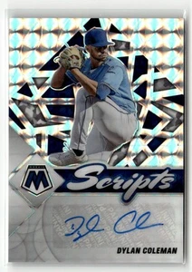 2022 Panini Mosaic #SC-DC Dylan Coleman Scripts Mosaic Parallel RC - Bild 1 von 2