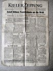 Kieler Zeitung 2.Mai 1945 Hitlers Vermächtnis , Der Innere Befehl, Proklamation
