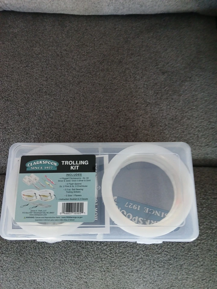 Clarkspoon KIT1 Starter Kit - 4 Rigged Spoons 2 Flash Spoons 2