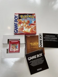 Pokemon RED Version CIB Game Boy, boxed All original In Great Condition - Tested - Picture 1 of 5