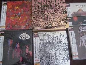 CREAM WHEELS OF FIRE VERIFIED CLAPTON COLLECTION REPLICA 2001 JAPAN OBI 7 CD BOX - Picture 1 of 1