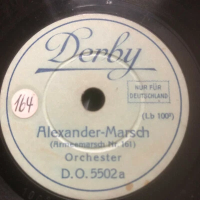Alexander-Marsch ~ Glück auf ! - 8" 78 RPM - Bild 1 von 2