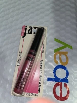 ¡JANE ATTITUBES descontinuado! LIP GLOSS 02 Alegre SELLADO tamaño completo Foto 1 de 2