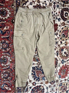 Men’s Polo Ralph Lauren Preppy Utility Cargo Surplus Chino Khaki Jogger Pant - Picture 1 of 10