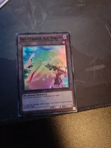 YuGiOh Sky Striker Ace Token OP08-DE026 Pack Fresh Super Rare - Bild 1 von 1