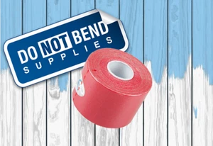 Kinetic Kinesiology KT Tape 5cm x 5M Red Sports Therapy Muscle strain support - Picture 1 of 3