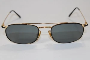 Ted Lapidus TL 508 80s Vintage Gold Small Aviator Unique Sunglasses Women & Men - Picture 1 of 13