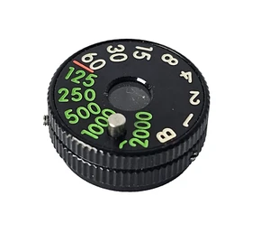 Used BLACK Nikon F2 Shutter Speed Dial - Picture 1 of 6