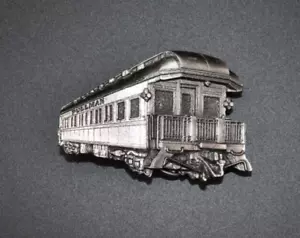 Vintage 1980's Pullman Passenger Belt Buckle ~ Made in USA - Picture 1 of 5