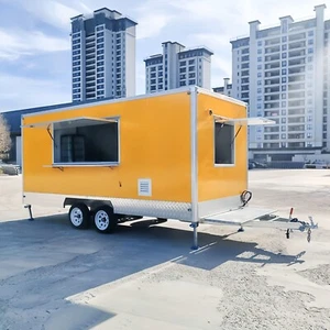 Food Truck Mobile Food Trailer juice bar truck Street Trailer for Sale - Picture 1 of 7