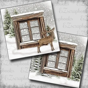 Winter Windows - 2 Premade Scrapbook Pages - EZ Layout 5794 - Picture 1 of 2
