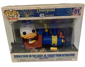 Funko Pop! Disneyland 65th Donald Duck On The Casey Jr. Circus Train Attraction - Picture 1 of 5