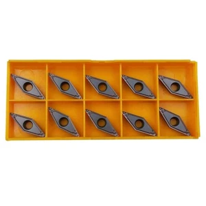 10* VBMT332HQ turning  inserts Carbide Inserts VBMT160408-HQ for Stainless steel - Picture 1 of 7