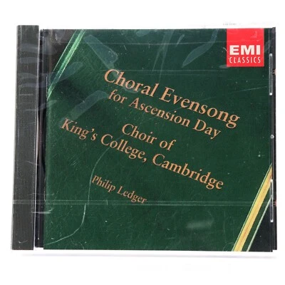 Choral Evensong for Ascension Day, Choir of King's College (CD, 1994 EMI) SEALED - Image 1 of 4