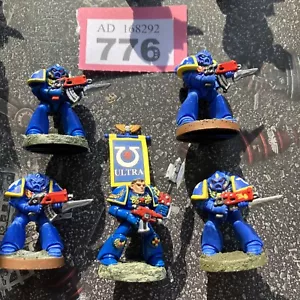 Space Crusade Ultramarines Marines Squad X 5 Plástico MB Juegos Taller Plástico - Imagen 1 de 7