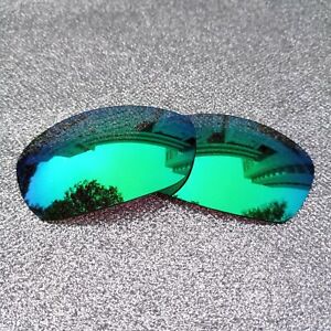 Green Polarized Replacement Lenses For-Oakley Split Jacket Sunglass OO9099