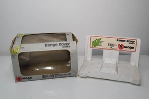 B47 1:24 BBURAGO BURAGO 117 RANGE ROVER POLICE SCATOLA VUOTA ORIGINALE - Foto 1 di 15