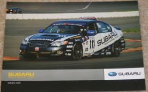 2009 Subaru Road Racing Team Legacy ST Koni Challenge postcard - Picture 1 of 1