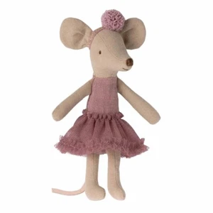 Maileg Big Sister Ballerina Mouse, Heather - Picture 1 of 4