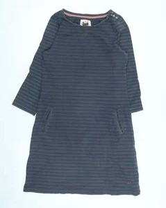 Debenhams Womens Grey Cotton Blend A-Line Size 10 - Picture 1 of 12