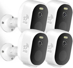 Security Cameras Wireless Outdoor, tuya 5g Security Camera, 2K HD Home Security - Picture 1 of 7