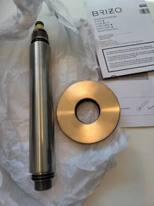 Brizo 83992-06MF-NK Kintsu 6" Dual Waterway Ceiling Mount Shower Arm and Flange - Picture 1 of 2