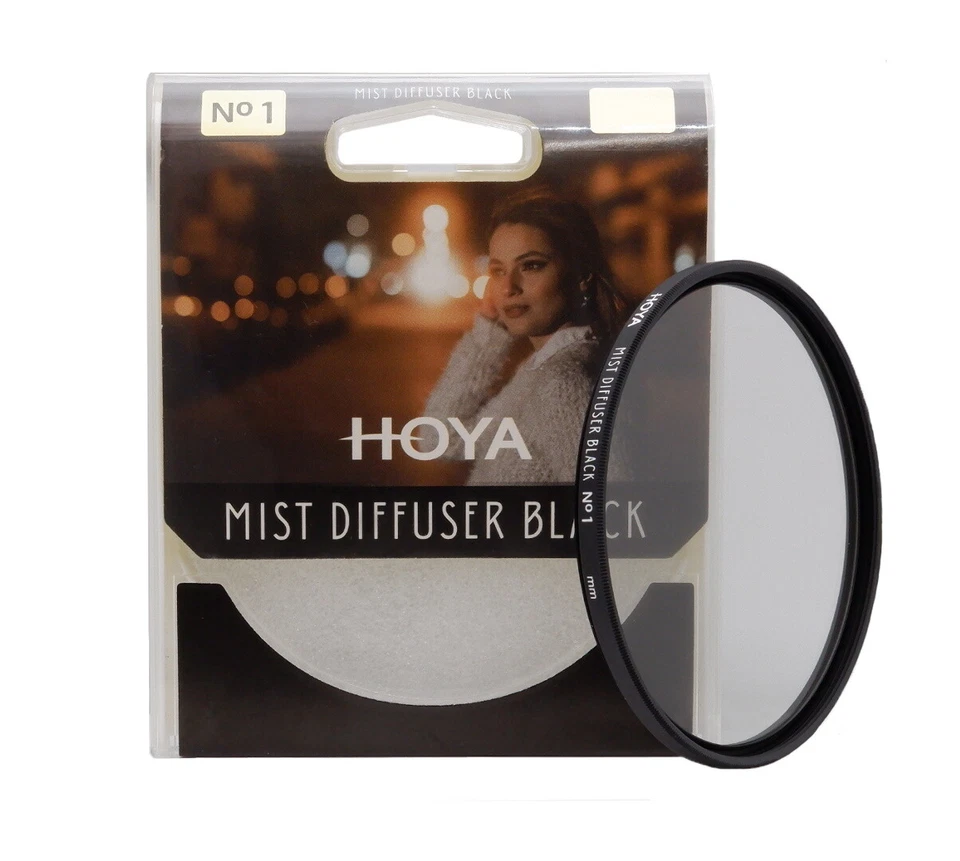 Genuine HOYA Mist Diffuser Black 1.0 Filter 55mm, NEW - Image 1 of 4
