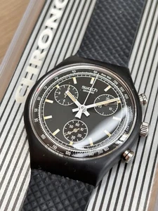 Swatch Chrono - Black Friday Variante Bicolor (SCB100) - 1990 - Foto 1 di 9