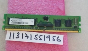 256MB 1Rx16 PC2-3200R CL3 DDR2-400 1.8V 240PIN RDIMM SINGLE RANK 32X16 - Picture 1 of 1