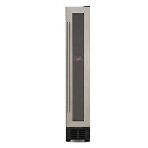 15cm Wine Cooler In Stainless Steel, 7 Bottle Capacity, CDA FWC153SS (GRADE A)