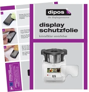 2x Schutzfolie für SilverCrest Monsieur Cuisine Connect klar Displayschutzfolie - Afbeelding 1 van 4