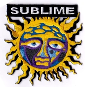 ERHABENE - BUNTE SONNE - BÜGELN oder AUFNÄHEN AUFNÄHER - Bild 1 von 1