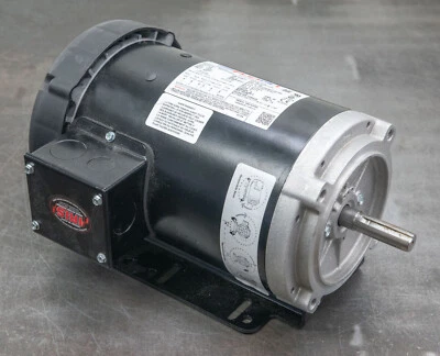 Leeson FX32BK004 Electric Motor 1.5 HP 1725 Rpm 208-230/460 56C 56T17F15954A - Image 1 of 4