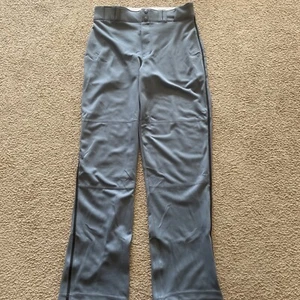 CHAMPRO Adult Baseball Pants Triple Crown Open Bottom ~ Gray/Royal NEW Adult MED - Picture 1 of 7