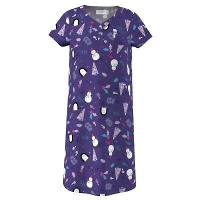 Vestido camisón Lularoe Kids Rosie talla 2 Navidad Dream Collection muñeco de nieve co Foto 1 de 2