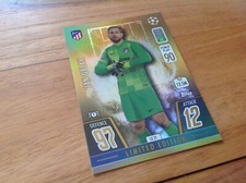 JAN OBLAK MADRID LIMITED EDITION TOPPS MATCH ATTAX MINT & GOLD FOIL CARD 2021/22