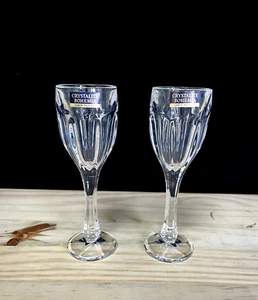 Shot glass set of 6 Vodka Liqueur Cognac 2oz /55ml Bohemia Czech Crystal Glass - Picture 1 of 8
