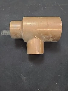 3" I.D. x 2" I.D. x 2" I.D. Copper Tee-COMPARABLE Mfr. Part #9107550 - Picture 1 of 4