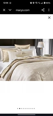 Hotel Collection, Moonstone King Duvet Cover/Pillow Shams Set, Macy's Exclusive - Image 1 of 4